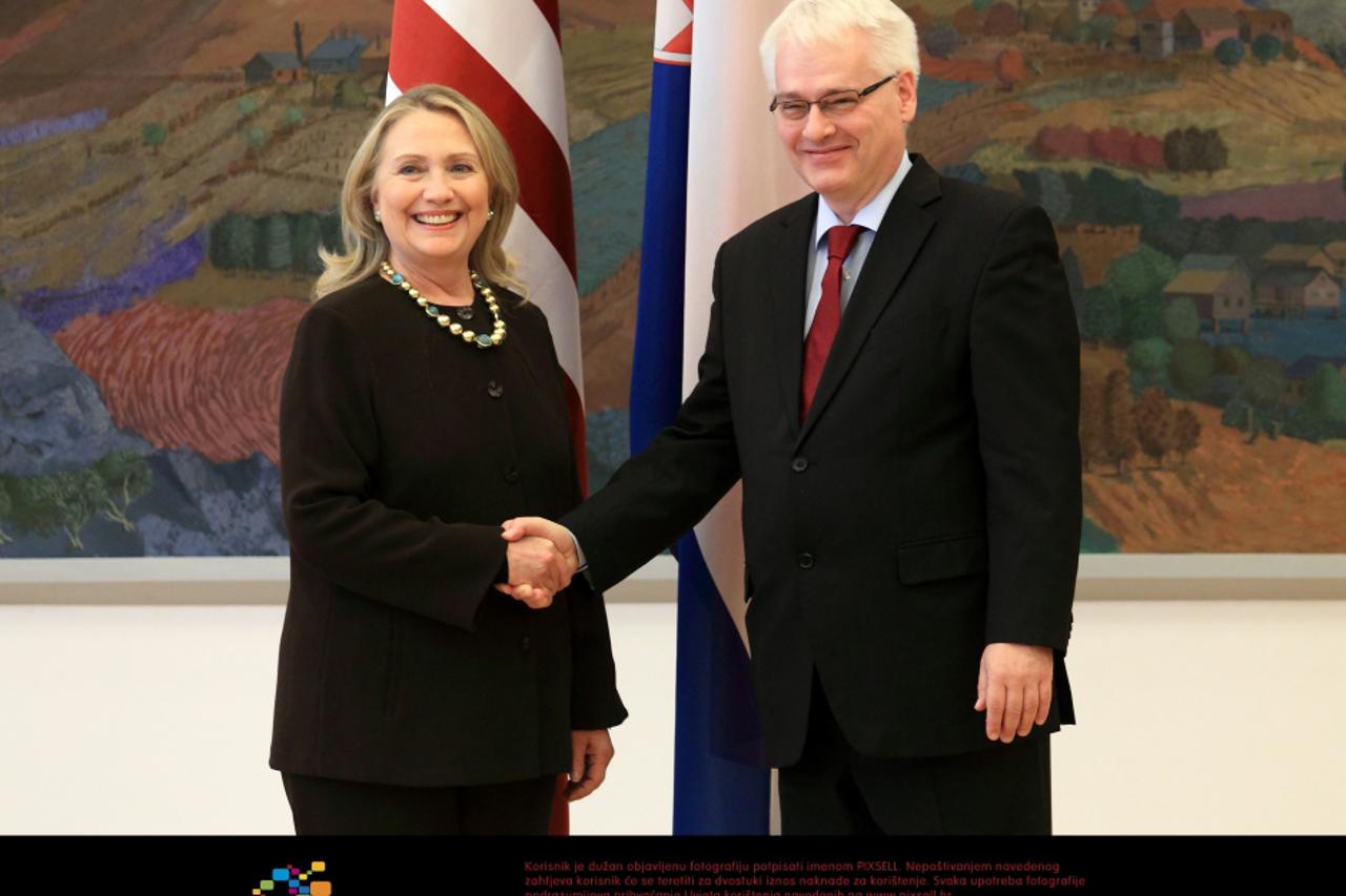 Hillary Clinton, Ivo Josipović (1)