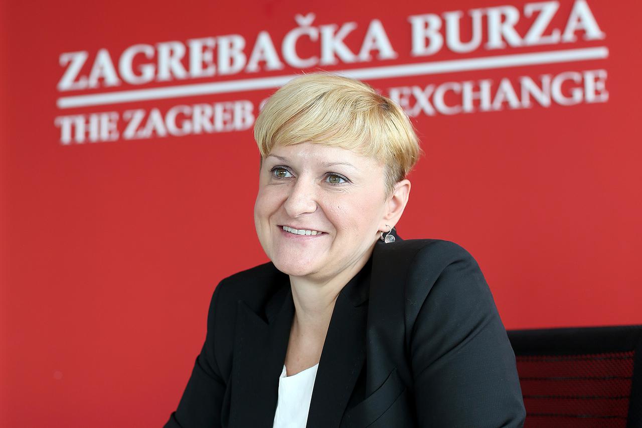 16.07.2015., Zagreb - Ivana Gazic, predsjednica Uprave Zagrebacke burze. Photo: Igor Kralj/PIXSELL
