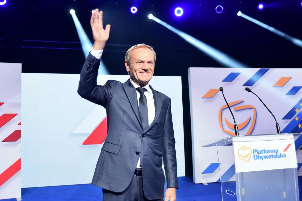 POL, Donald Tusk Kehrt nach Polen zurück