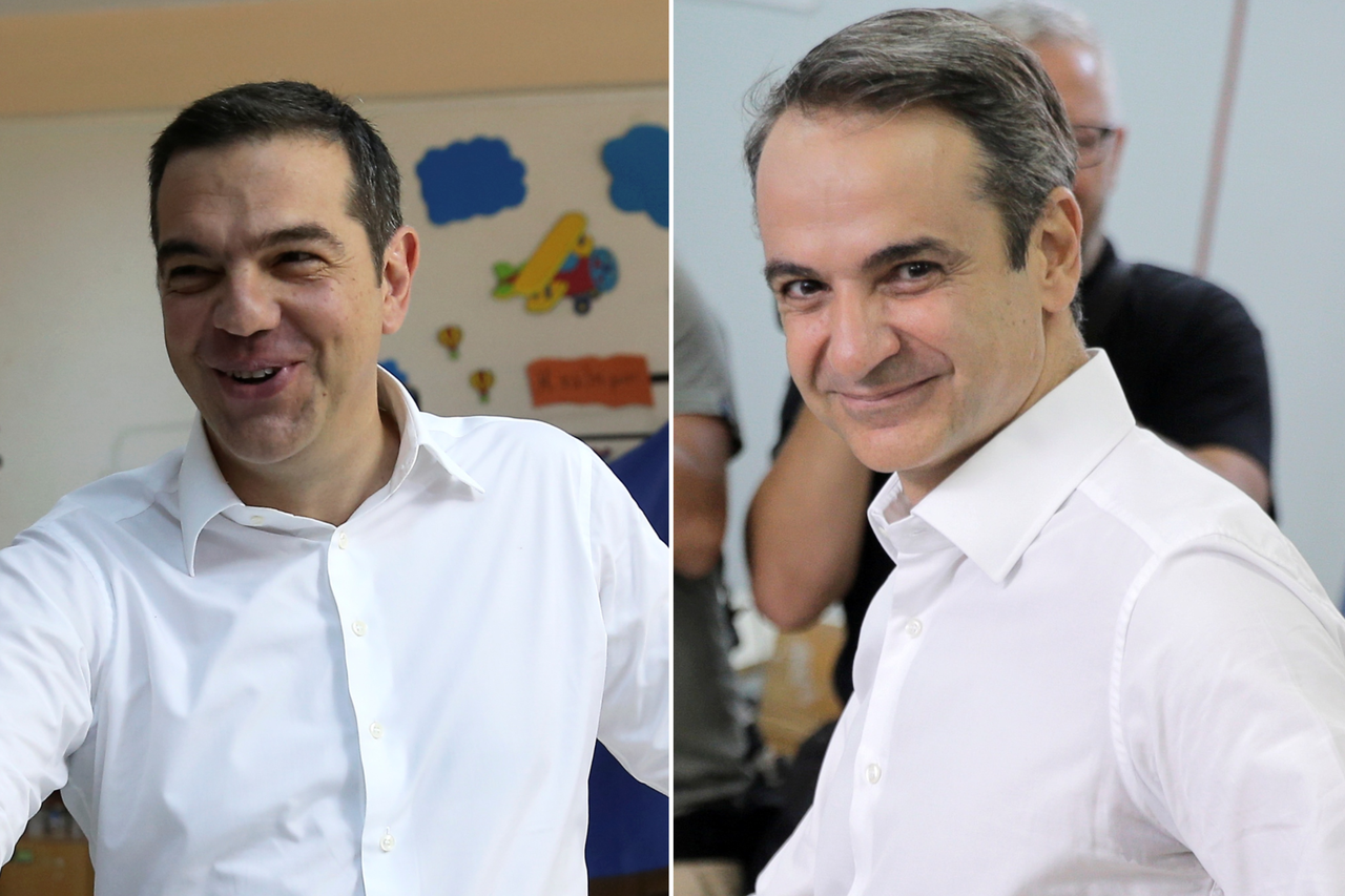 Grčki kandidati za premijera