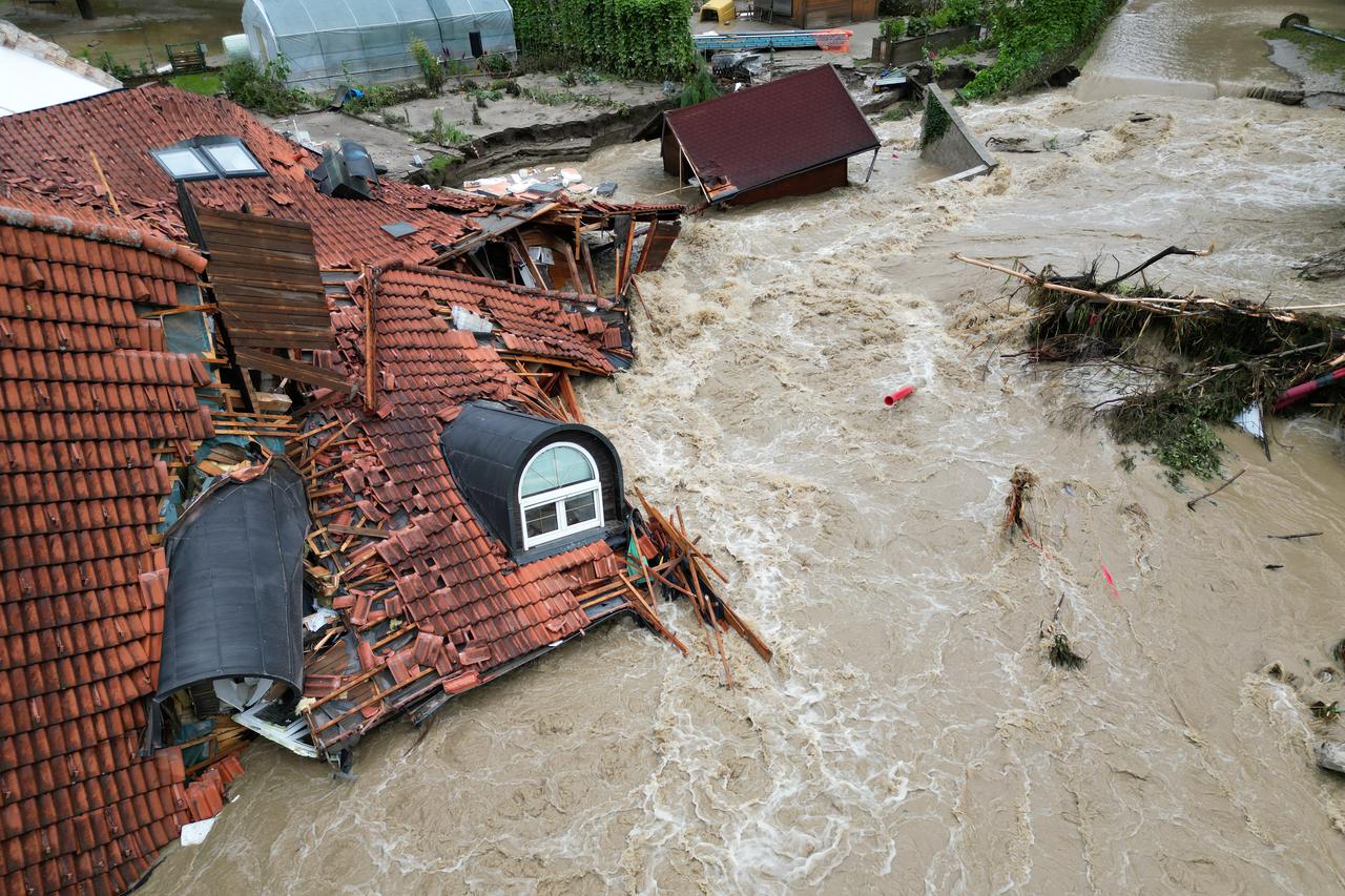 Floods hit Slovenia, forcing evacuations and disrupting transport