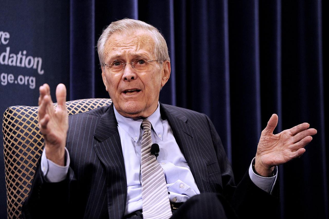 Donald Rumsfeld Discusses His New Memoir - Wahington