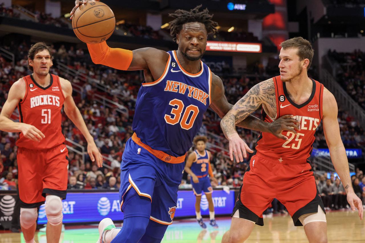 NBA: New York Knicks at Houston Rockets