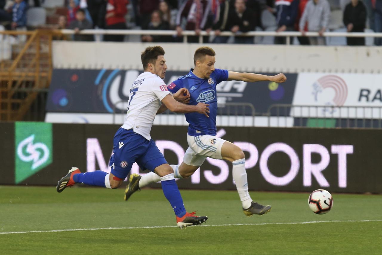 Split: Golom Gavranovića Dinamo pobijedio Hajduk na Poljudu