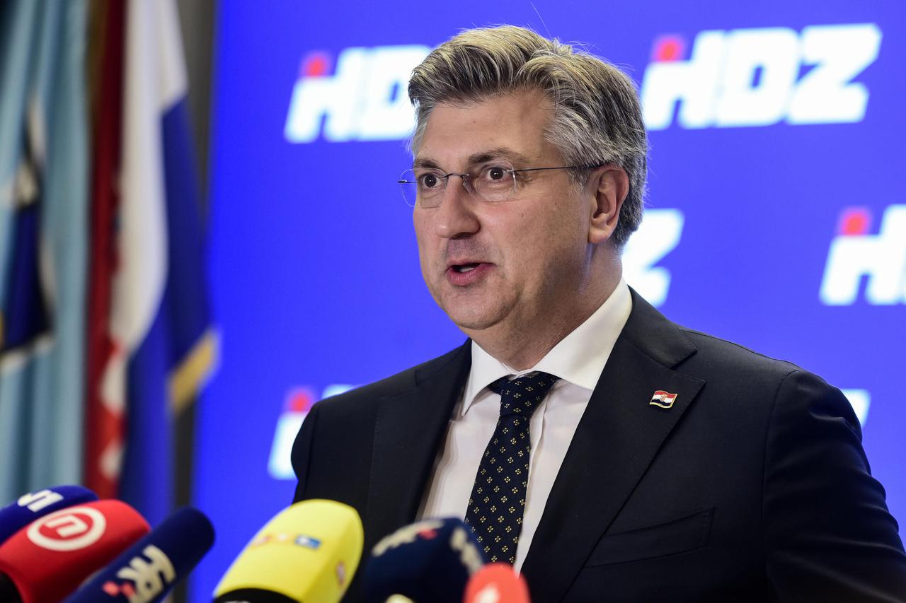 Zagreb: Andrej Plenković održao je konferenciju nakon predsjedništva HDZ-a