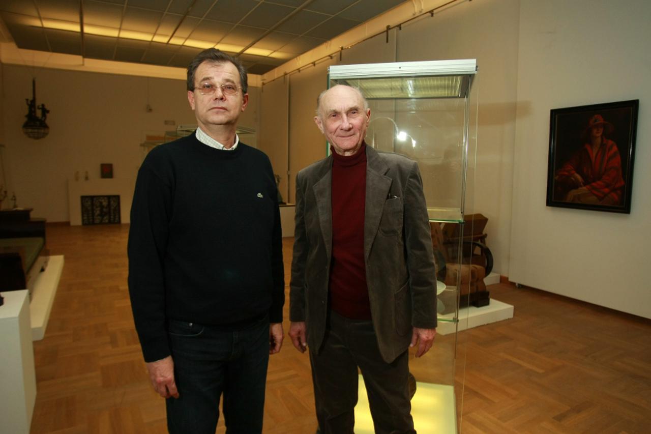 Miroslav Gašparović i Viktor Žmegač Foto Sanjin Strukić/Pixell
