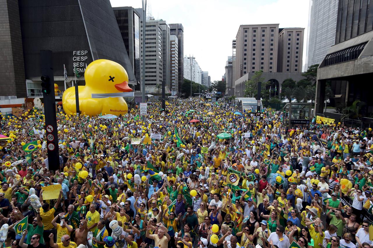 prosvjed u brazilu