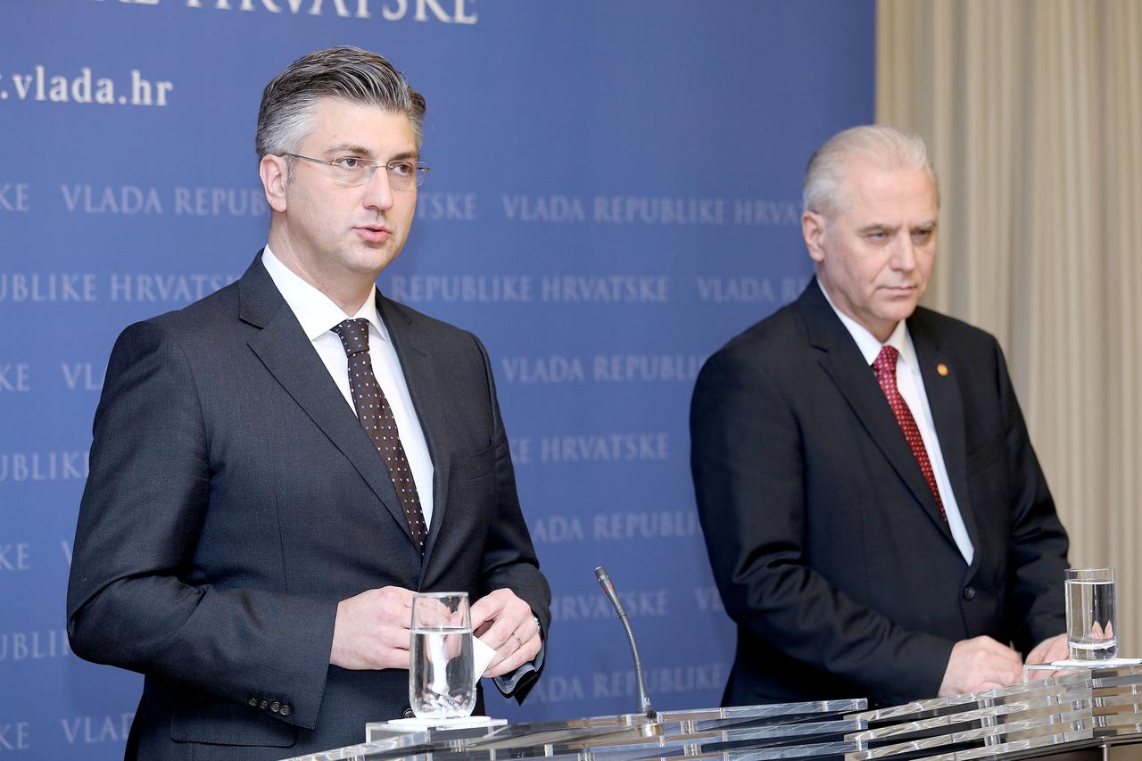 Andrej Plenković i Dinko Cvitan