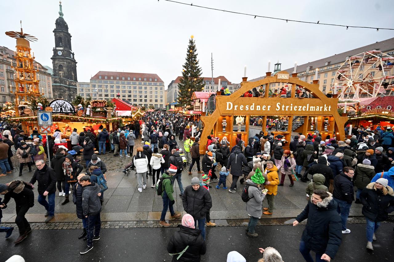 Christmas market in Dresden