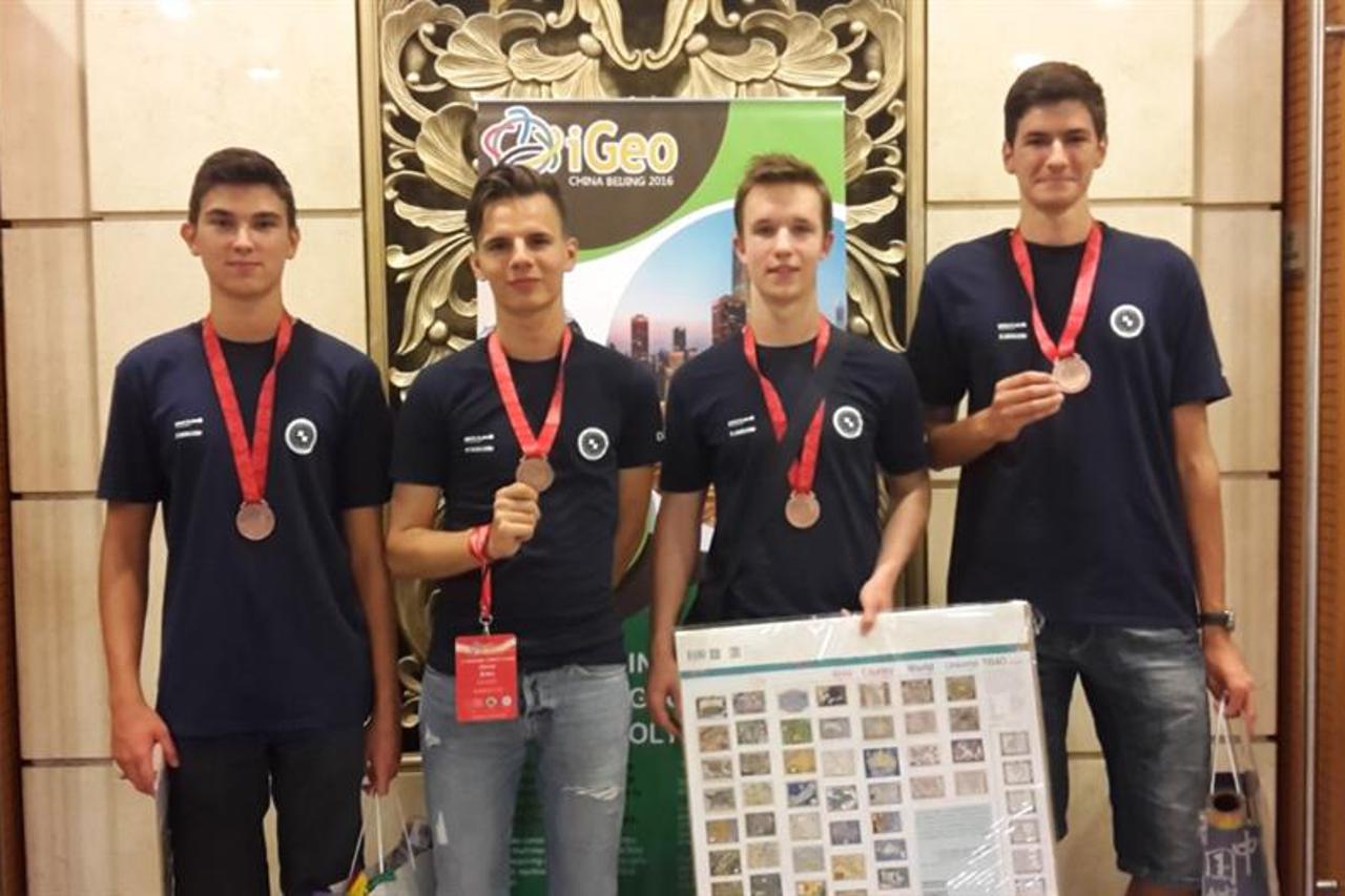 Hrvatski učenici osvojili brončane medalje na 13. Međunarodnoj geografskoj olimpijadi