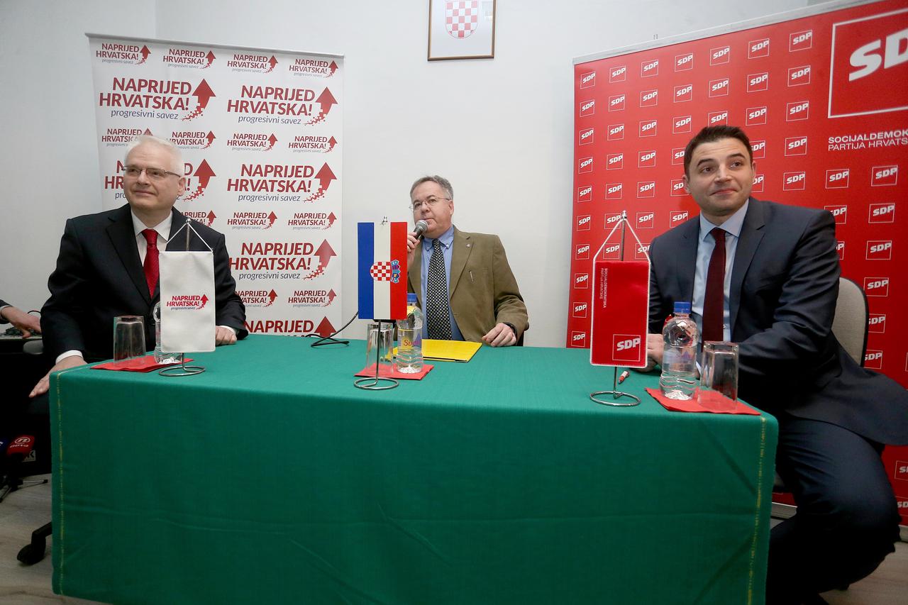 Zagreb: Josipović i Bernardić, govornici tribine Hrvatska danas i sutra: pogled s lijeve strane