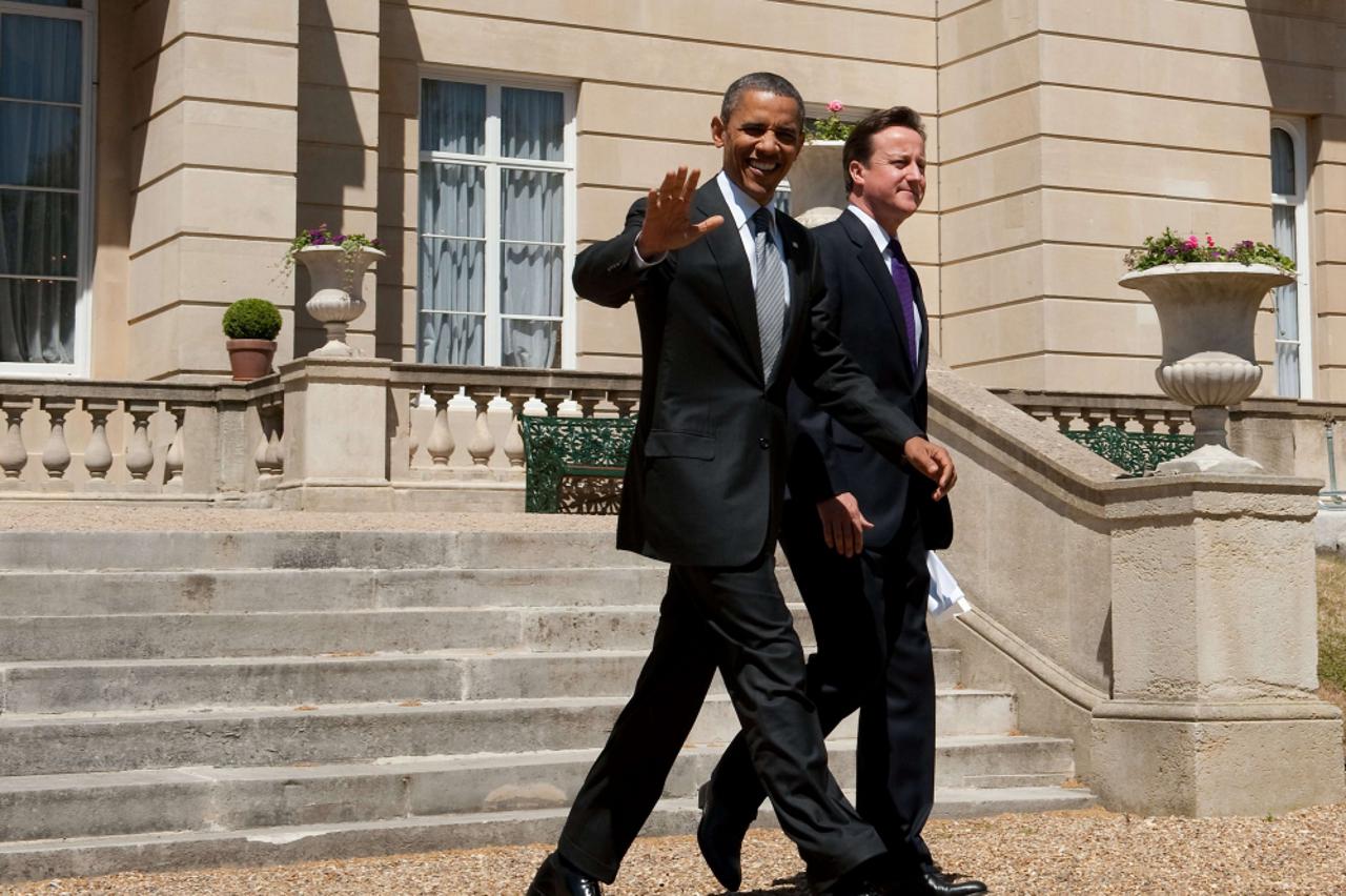 Barack Obama i David Cameron