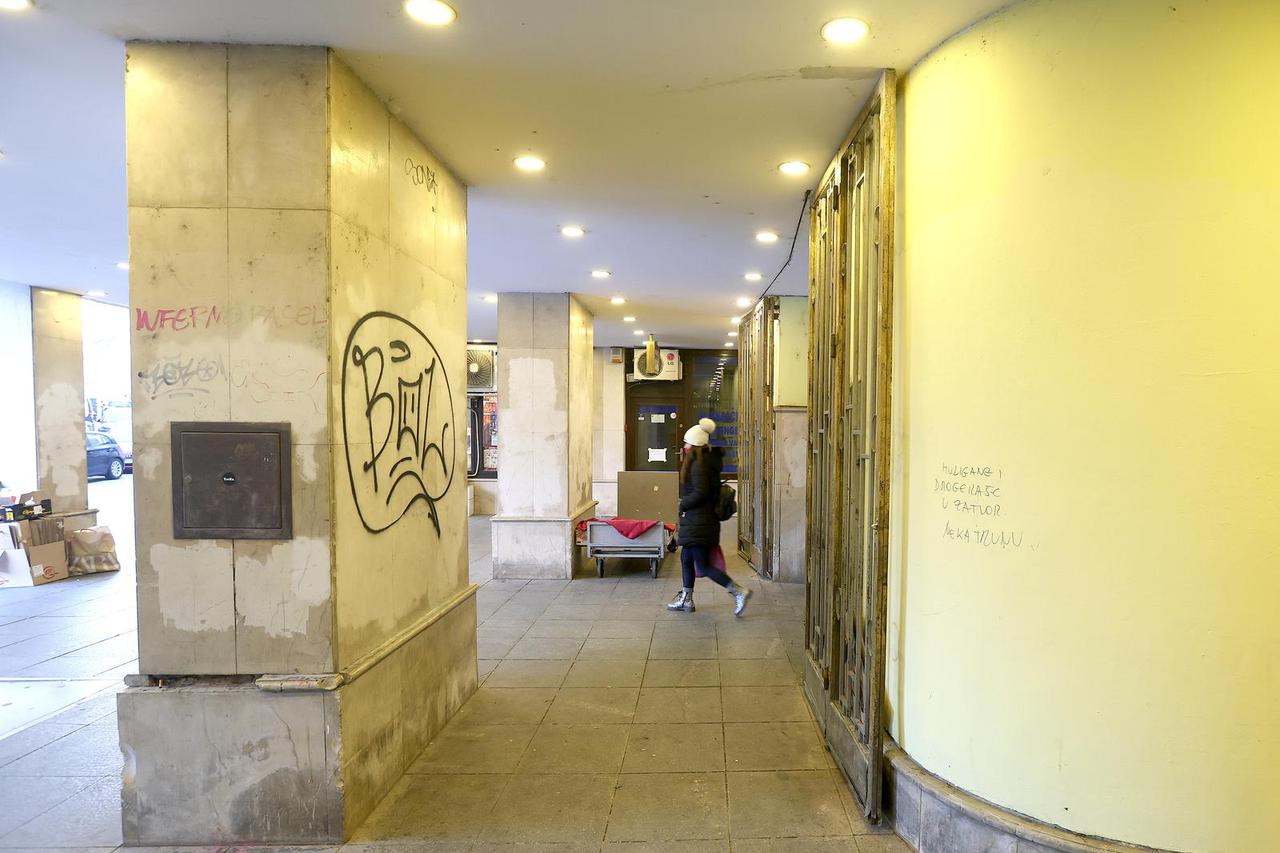 Zagreb: Prolaz Harmica ponovno na udaru grafitera