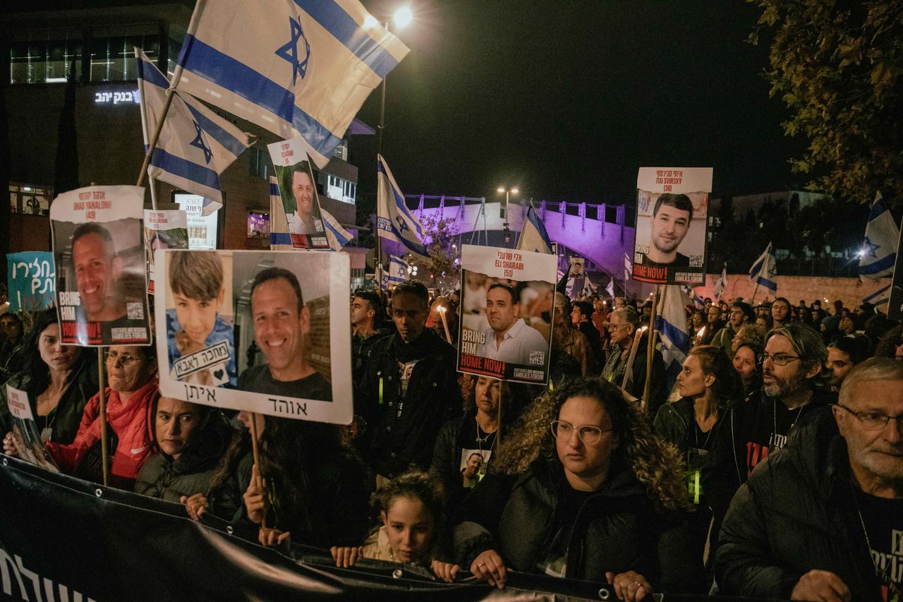 Prosvjed protiv Netanyahua u Jeruzalemu