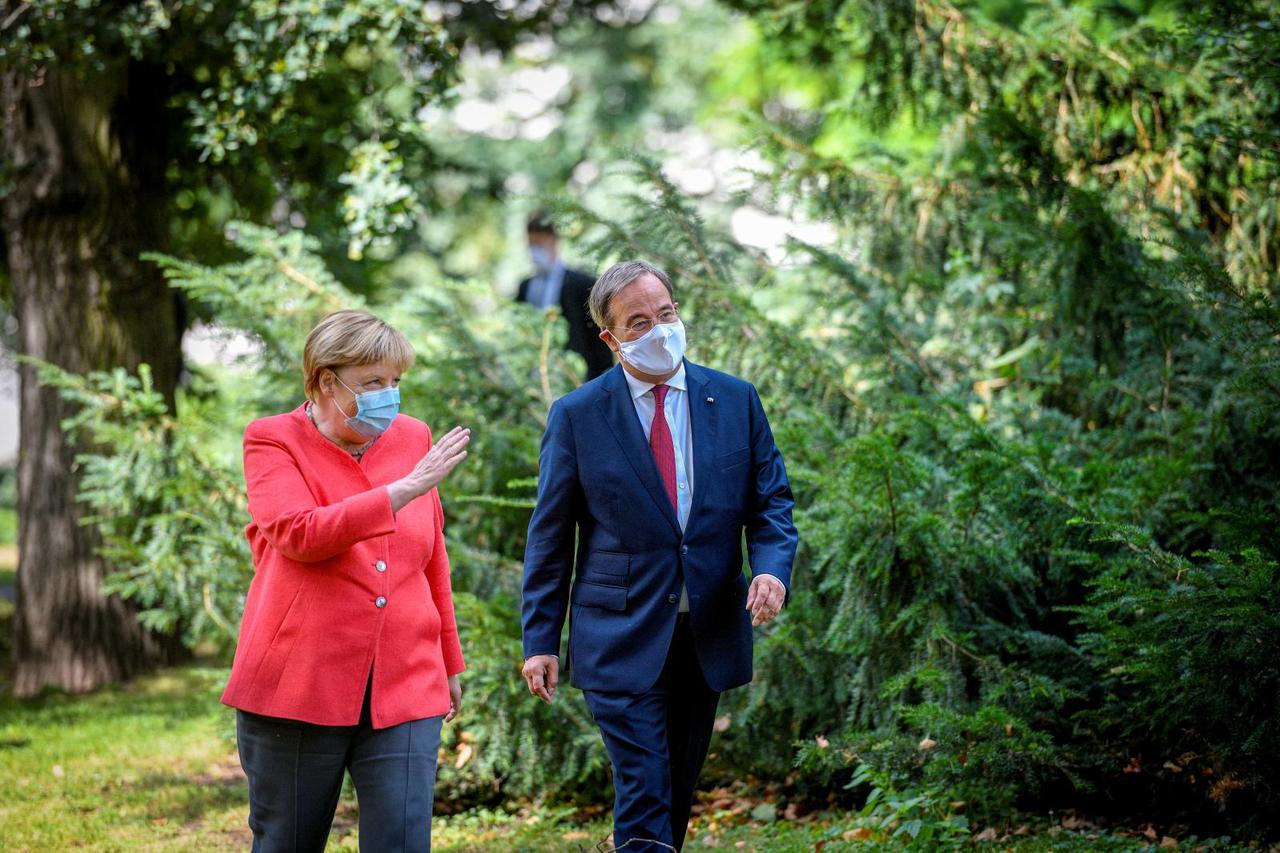 Chancellor Merkel visits North Rhine-Westphalia