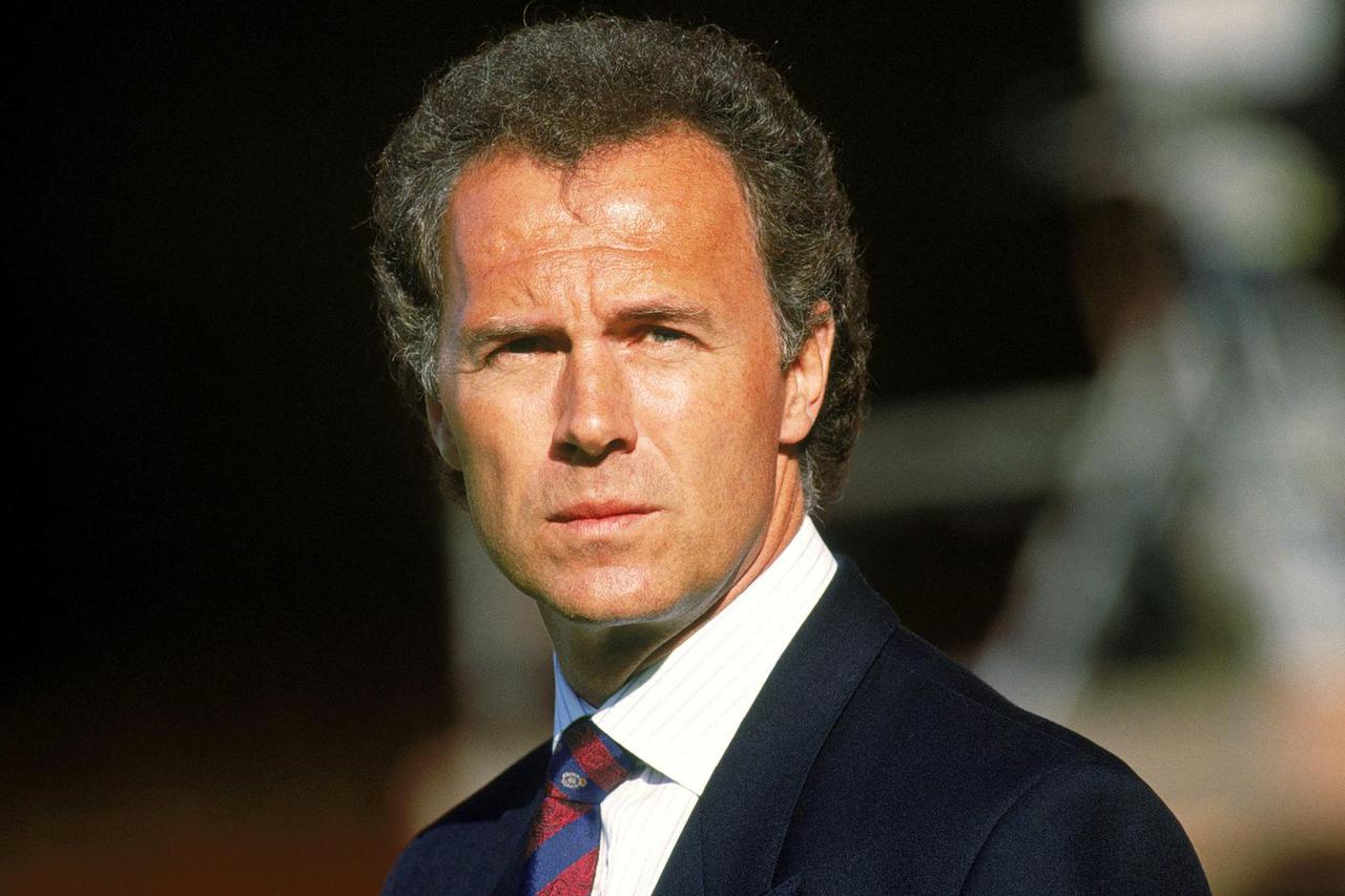 FILE PHOTO: Franz Beckenbauer - West Germany Manager