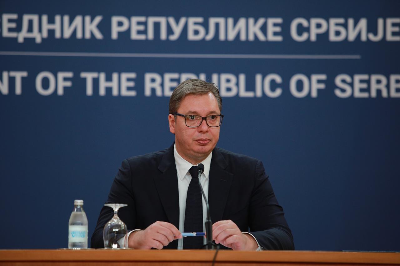 Aleksandar Vučić na konferenciji najavio svoju kandidaturu za predsjednika Vlade Srbije