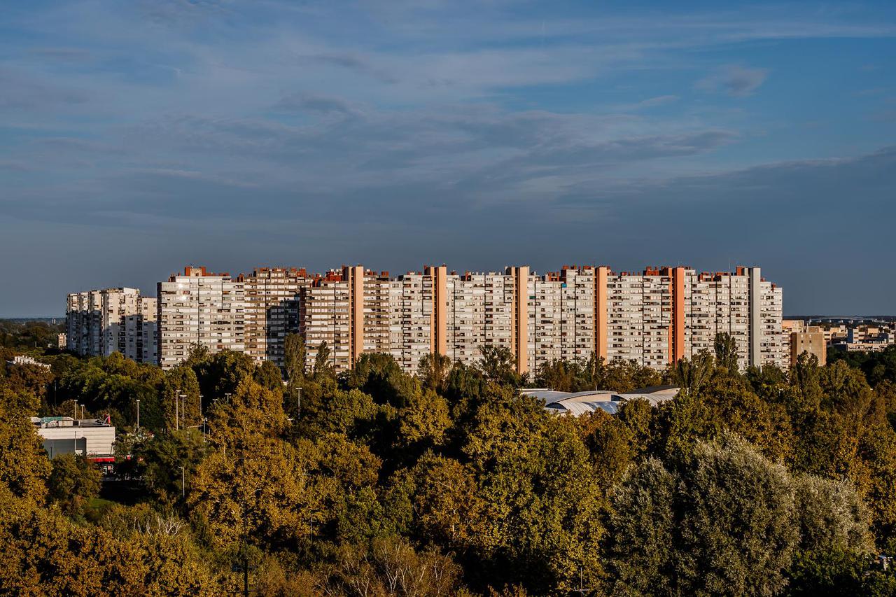 Poslijepodnevna panorama Novog Zagreba 