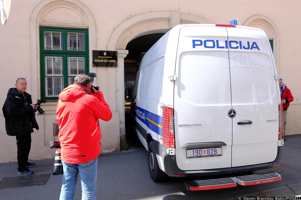 Zagreb: Uhićeni u aferi Sortirnica dovedeni su na Županijski sud