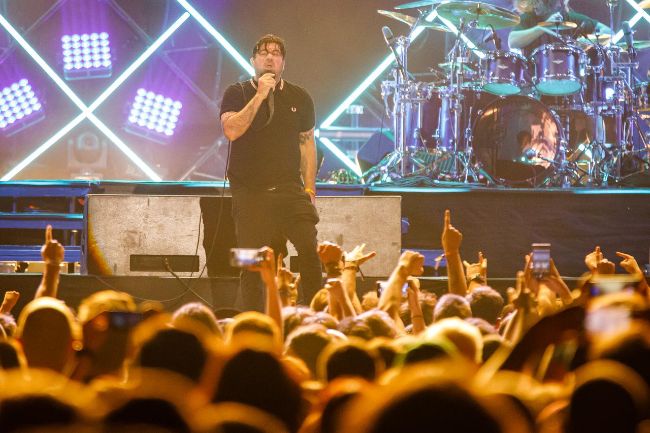 Zagreb: Deftonesi nastupali na INmusic festivalu