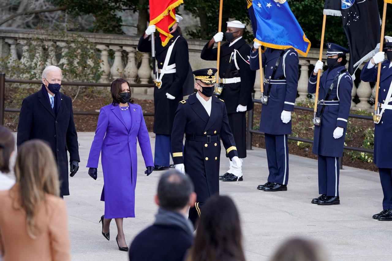 U.S. President Joe Biden visits Arlington National Cemetery