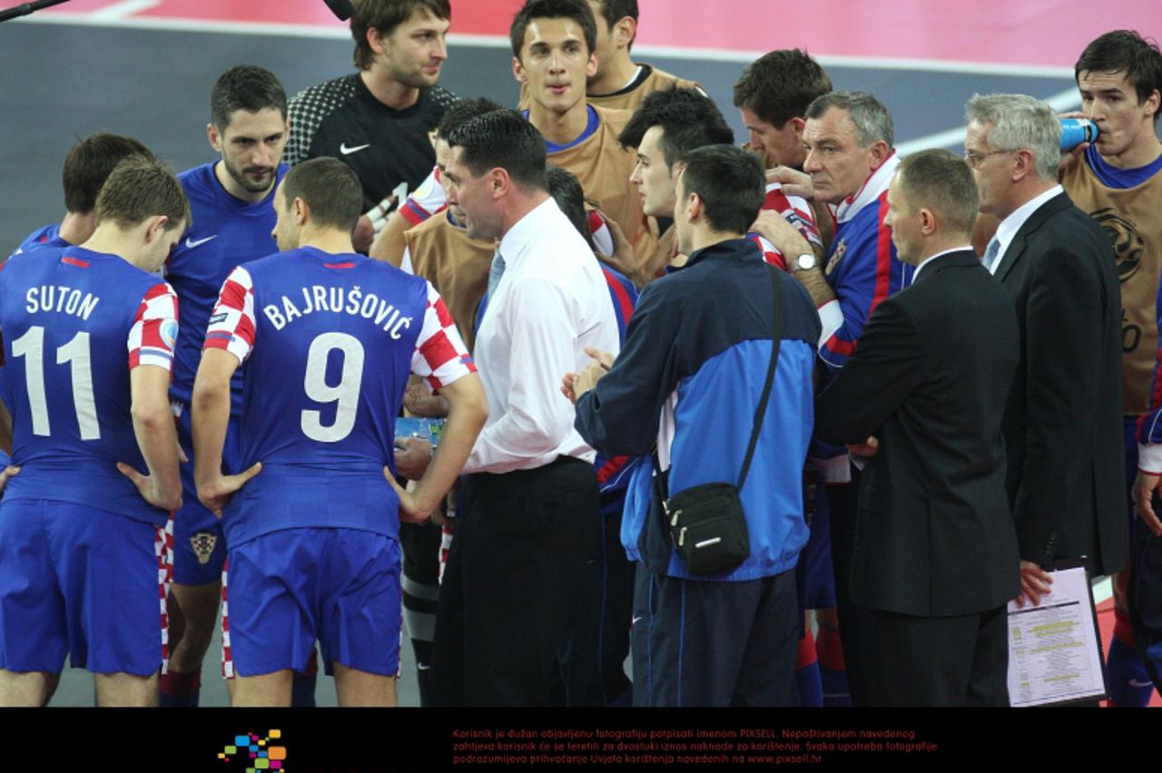 \'09.02.2012., Arena Zagreb, Zagreb - UEFA futsal EURO 2012., polufinale, Hrvatska - Rusija.  Photo: Igor Kralj/PIXSELL\'