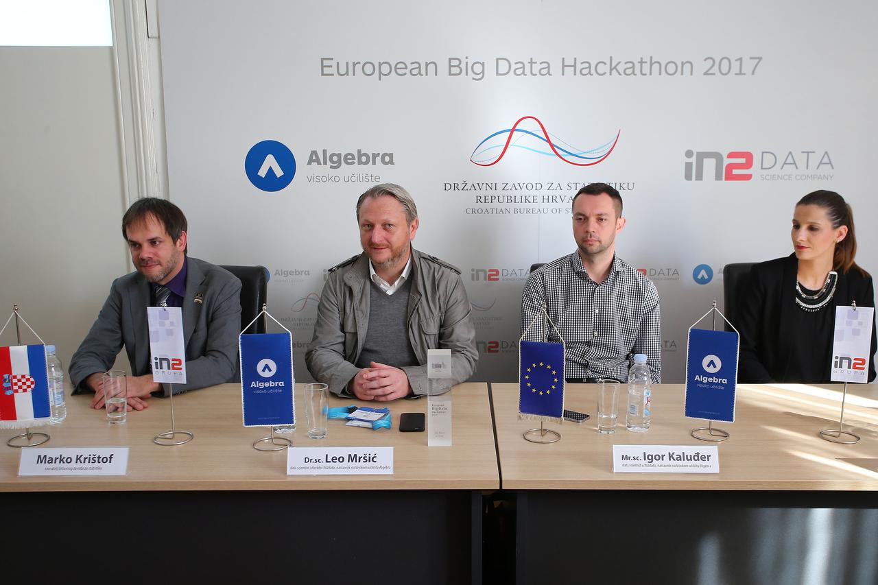 Zagreb: Hrvatski tim pobijedio na europskom Big Data Hackathonu