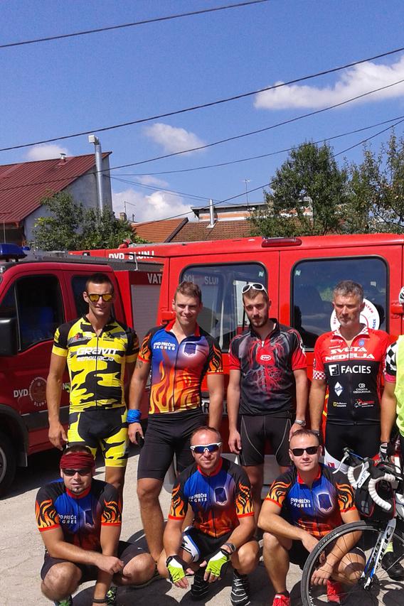 Biciklisti se maratonom od Zagreba do Vodica prisjećaju stradalih kornatskih vatrogasaca