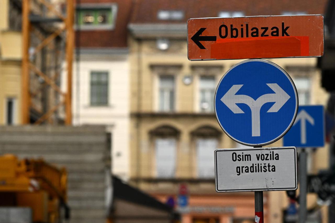 Zagreb: Zbog postavljanja dizalice zatvorena Gundulićeva ulica
