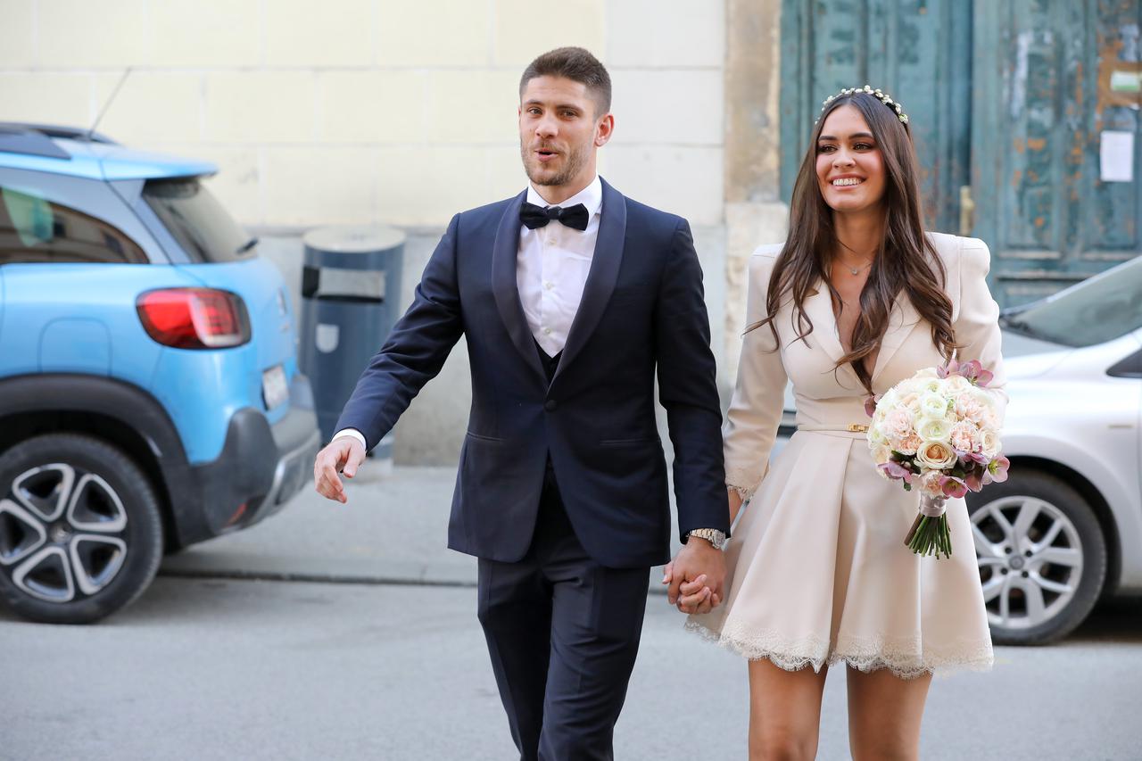 Andrej Kramarić jučer je dobio drugo dijete, a ovako je 2021. izgledalo njegovo vjenčanje
