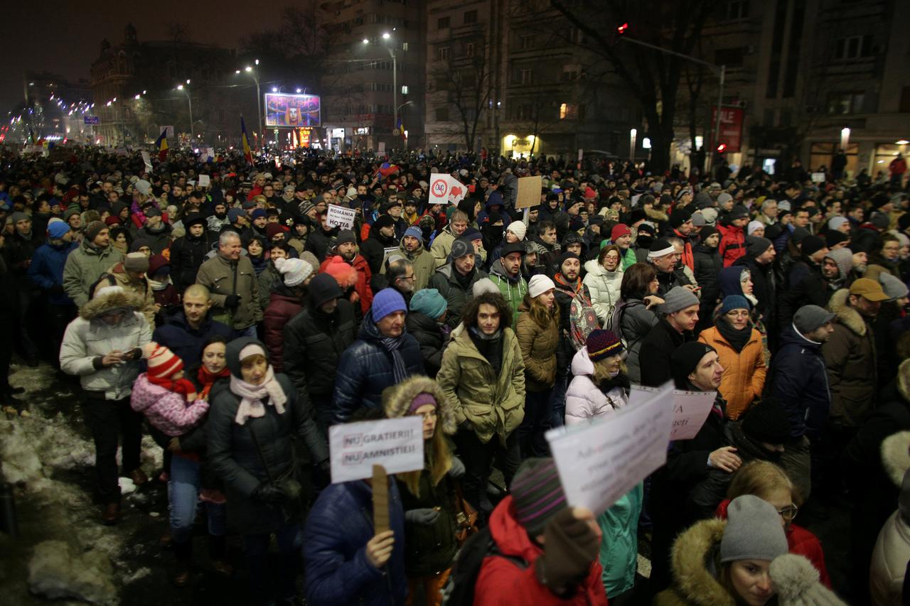 Prosvjedi u Rumunjskoj