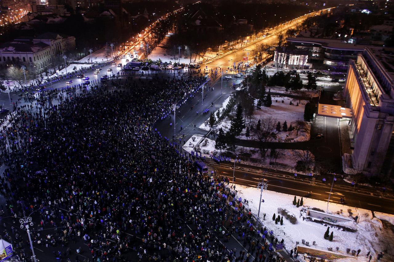 Prosvjedi u Rumunjskoj