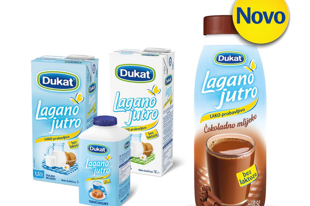 Dukat predstavio prvo čokoladno mlijeko bez laktoze na hrvatskom tržištu