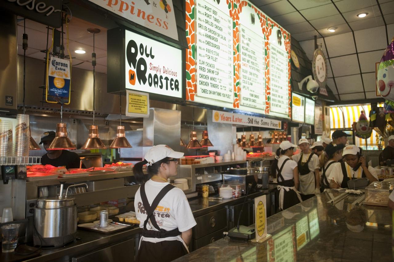 iconic Brooklyn fast food restaurant in Sheepshead Bay