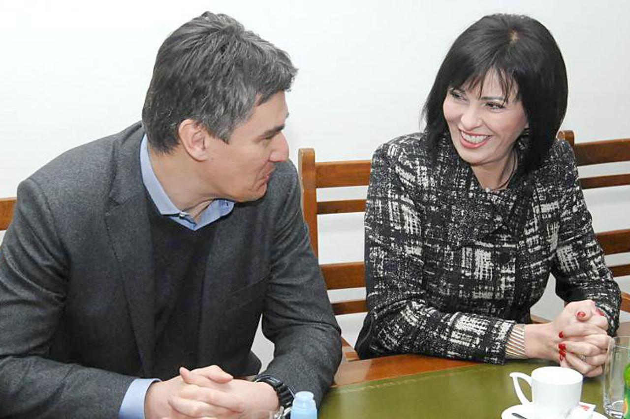 Zoran Milanović i Marina Lovrić Merzel