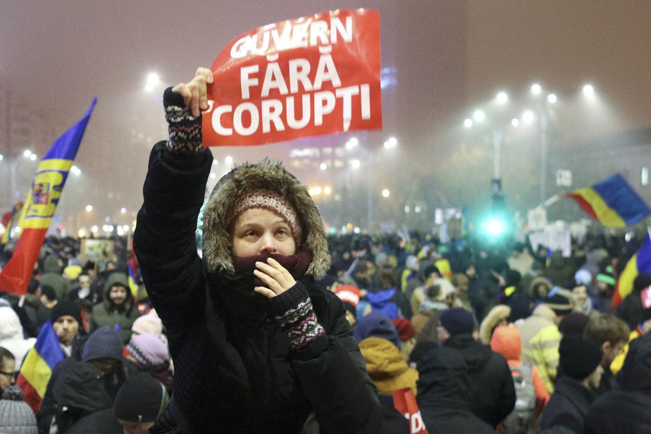 rumunjska prosvjed