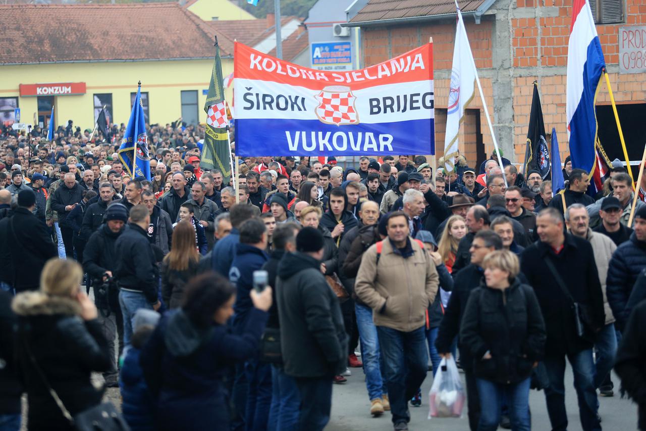 Kolona sjećanja u Vukovaru