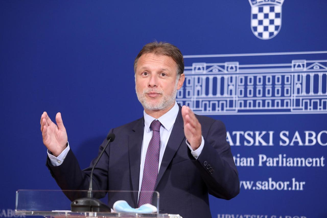 Zagreb: Gordan Jandroković dao izjavu nakon sjednice Predsjedništva Sabora