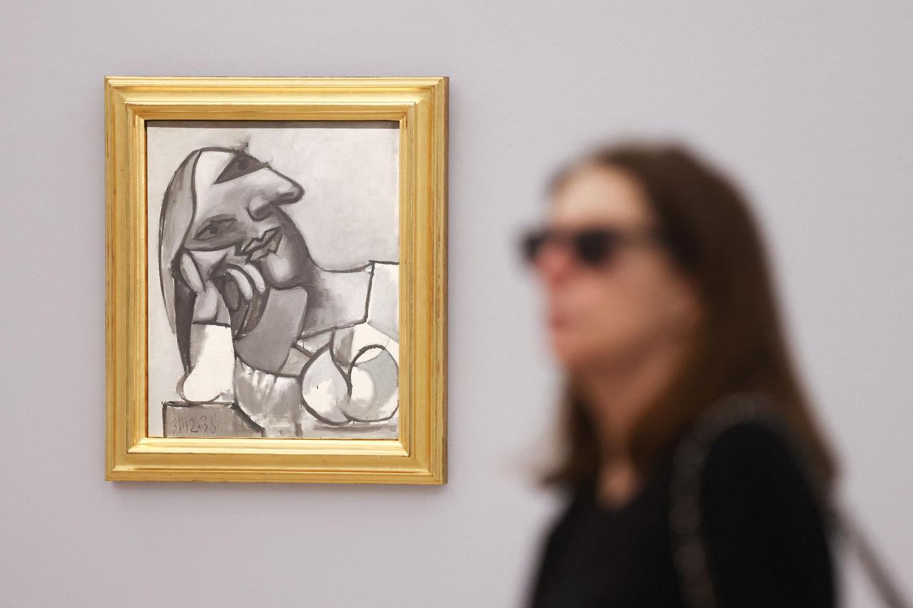 'Buste de femme accoudee', Pablo Picasso