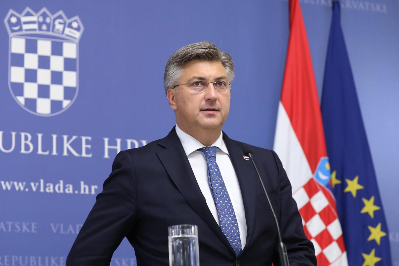 Zagreb: Andrej Plenković nakon sastanka vladajuće koalicije obratio se medijima