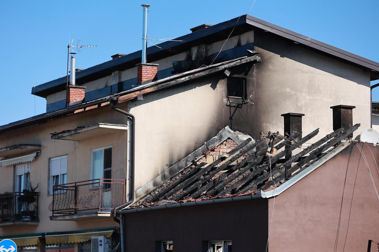 Donji Miholjac: Požar u obiteljskoj kući proširio se i na susjednu zgradu