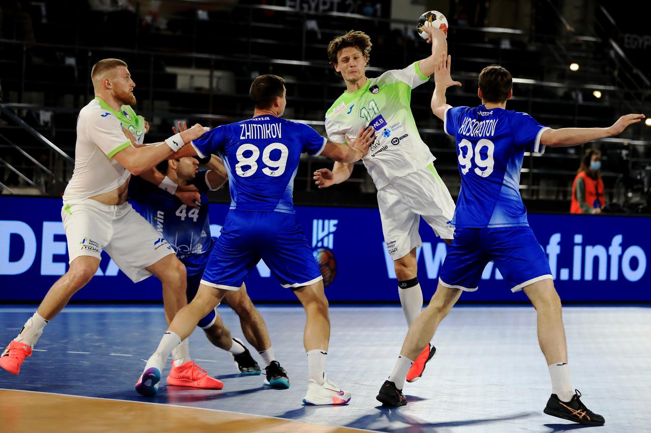 2021 IHF Handball World Championship - Preliminary Round Group H - Russia v Slovenia