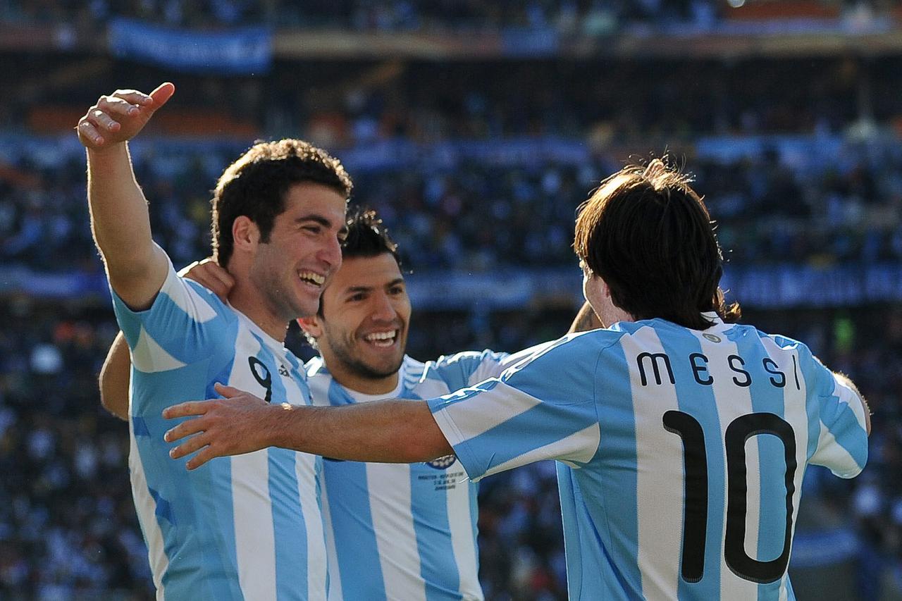 Messi, Aguero i Higuain