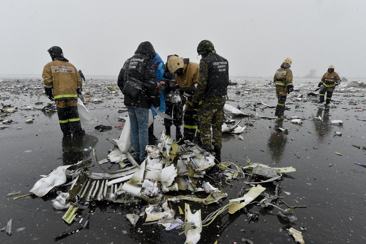 pad zrakoplova u rusiji