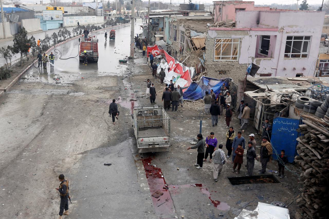 Samoubilački napad na konvoj u Kabulu