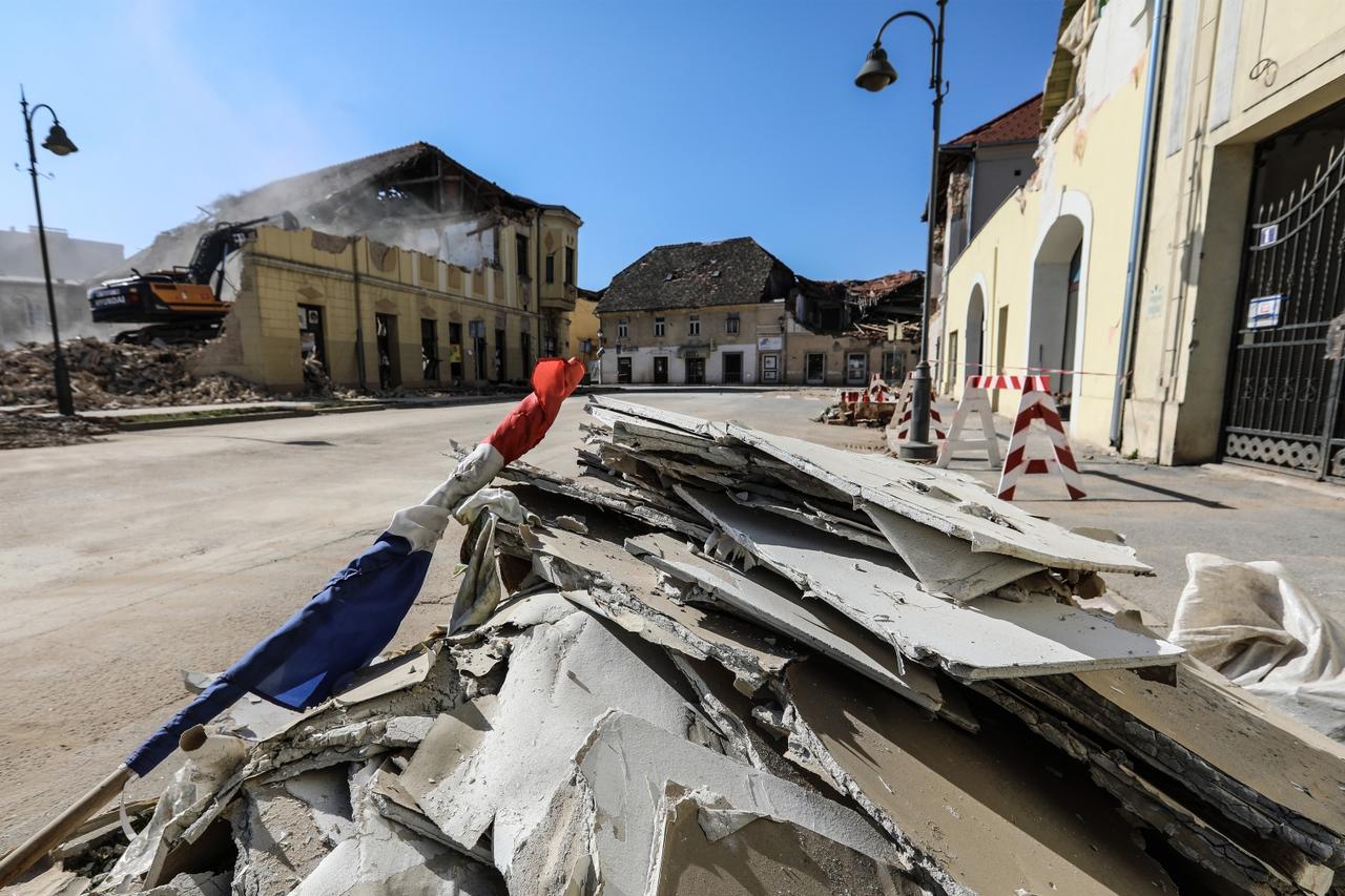 Petrinja: Prošlo je dva mjeseca od potresa u Sisačko-moslavačkoj županiji