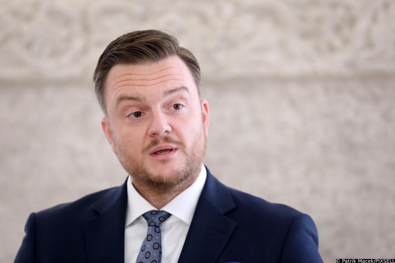 Zagreb: Ministar financija Marko Primorac dao je izjavu medijima