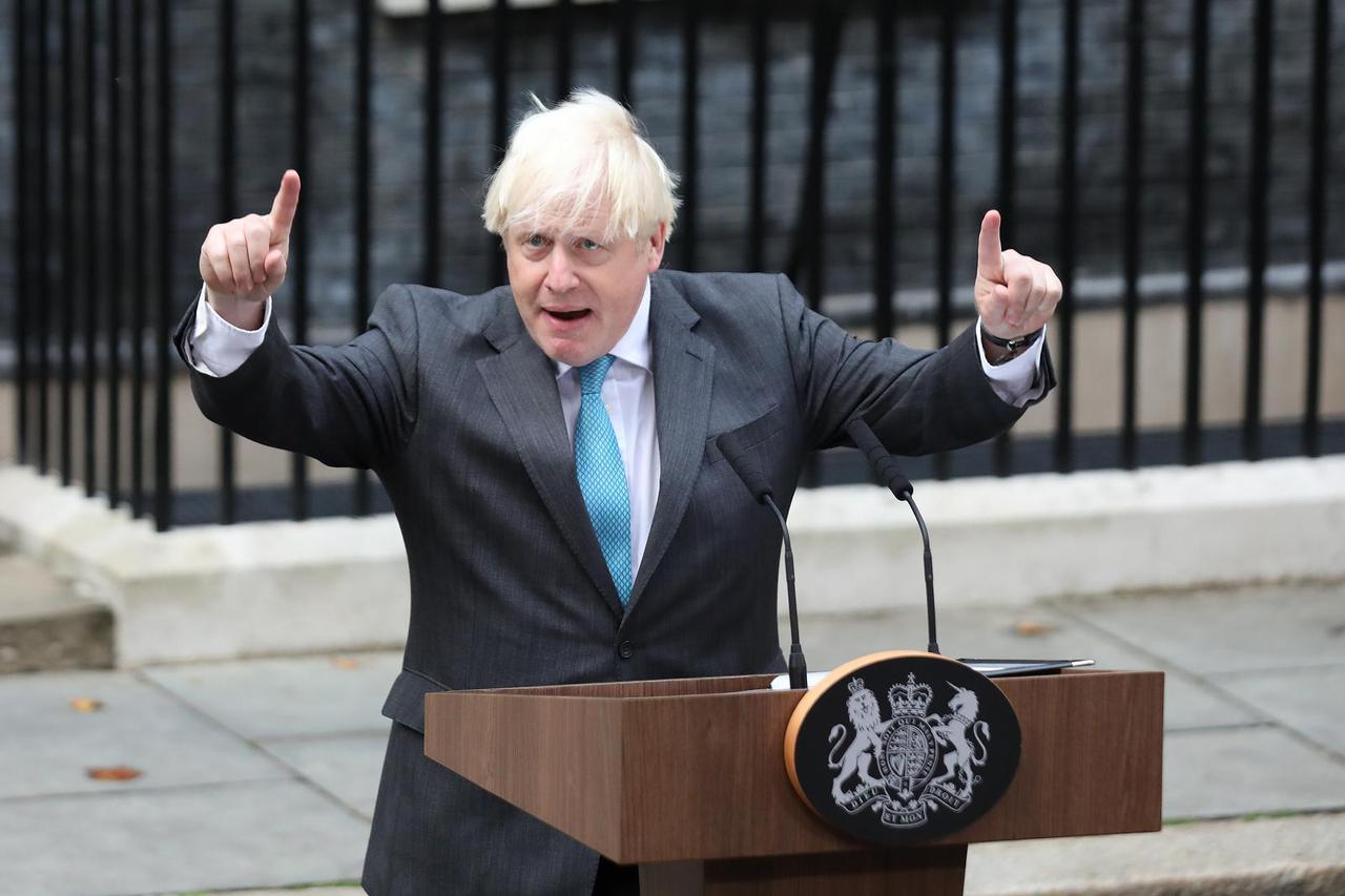 Boris Johnson's farewell speech as British Prime Minister