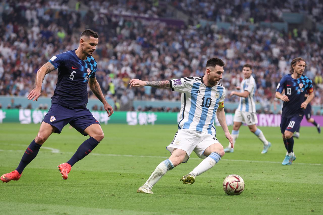 KATAR 2022 - Susret Hrvatske i Argentine u polufinalu Svjetskog prvenstva u Katru