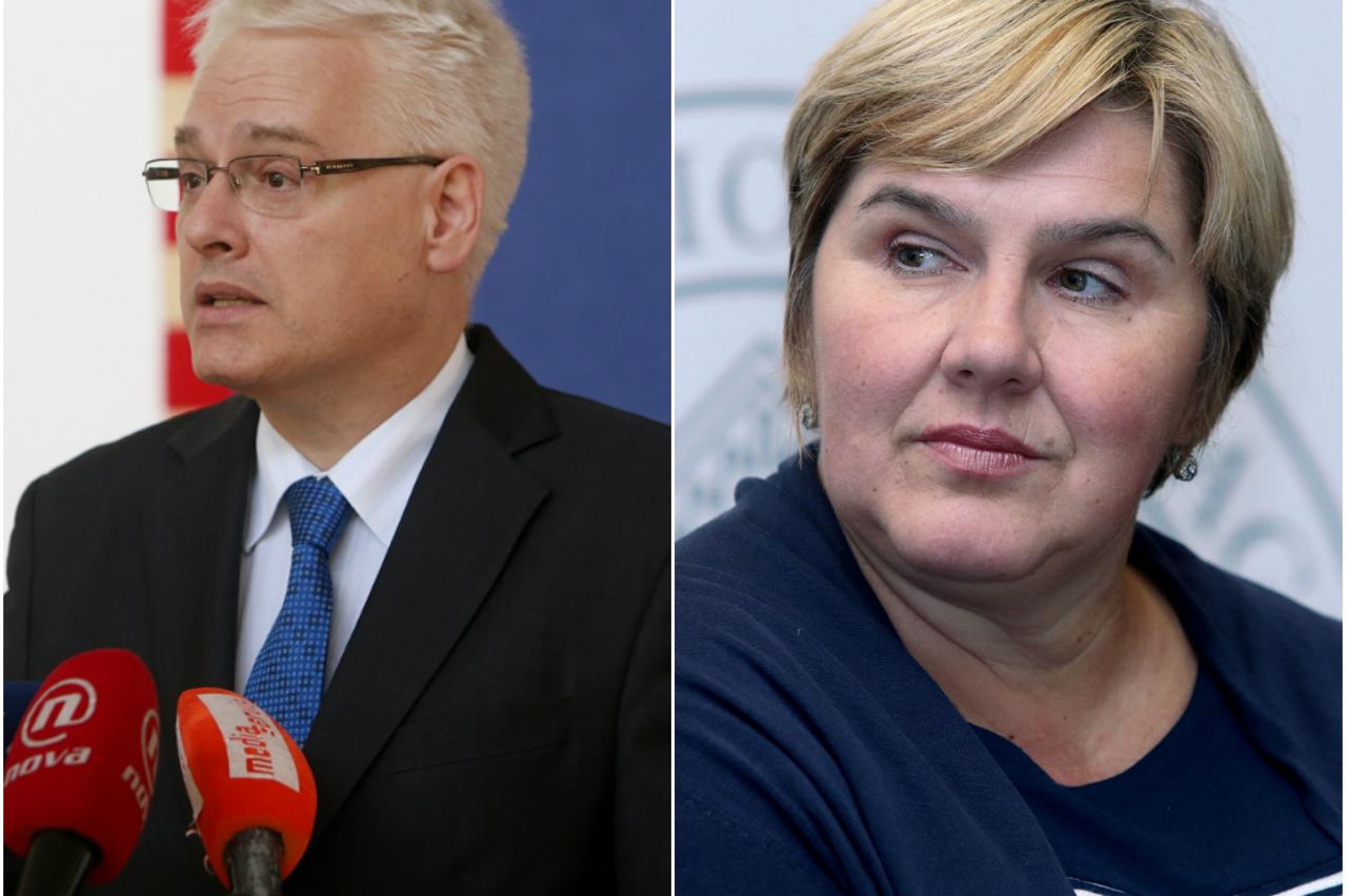 Ivo Josipović i Željka Markić